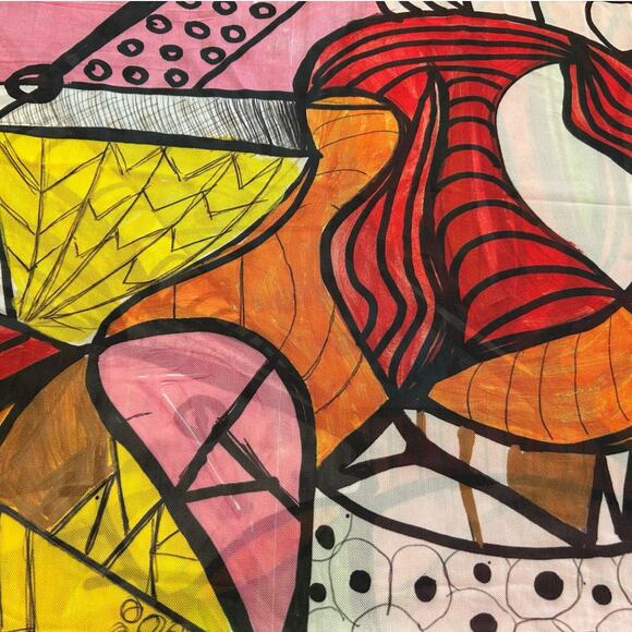 NWT Swiminista x James Peter Henry Beach Cover-Up / Sarong, Multicolor, One Size - Picture 4 of 4